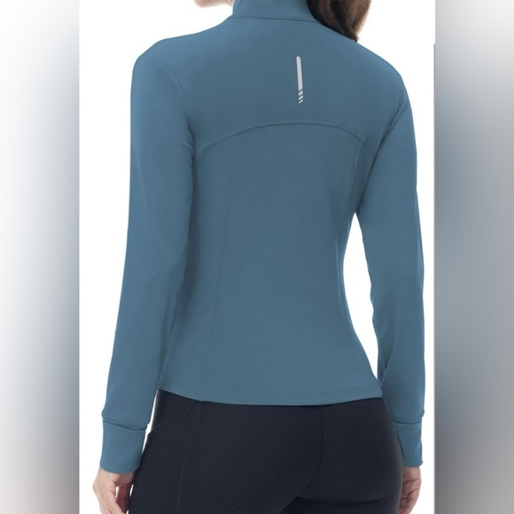 Blue Zip-Up Jacket - Picture 2 of 3